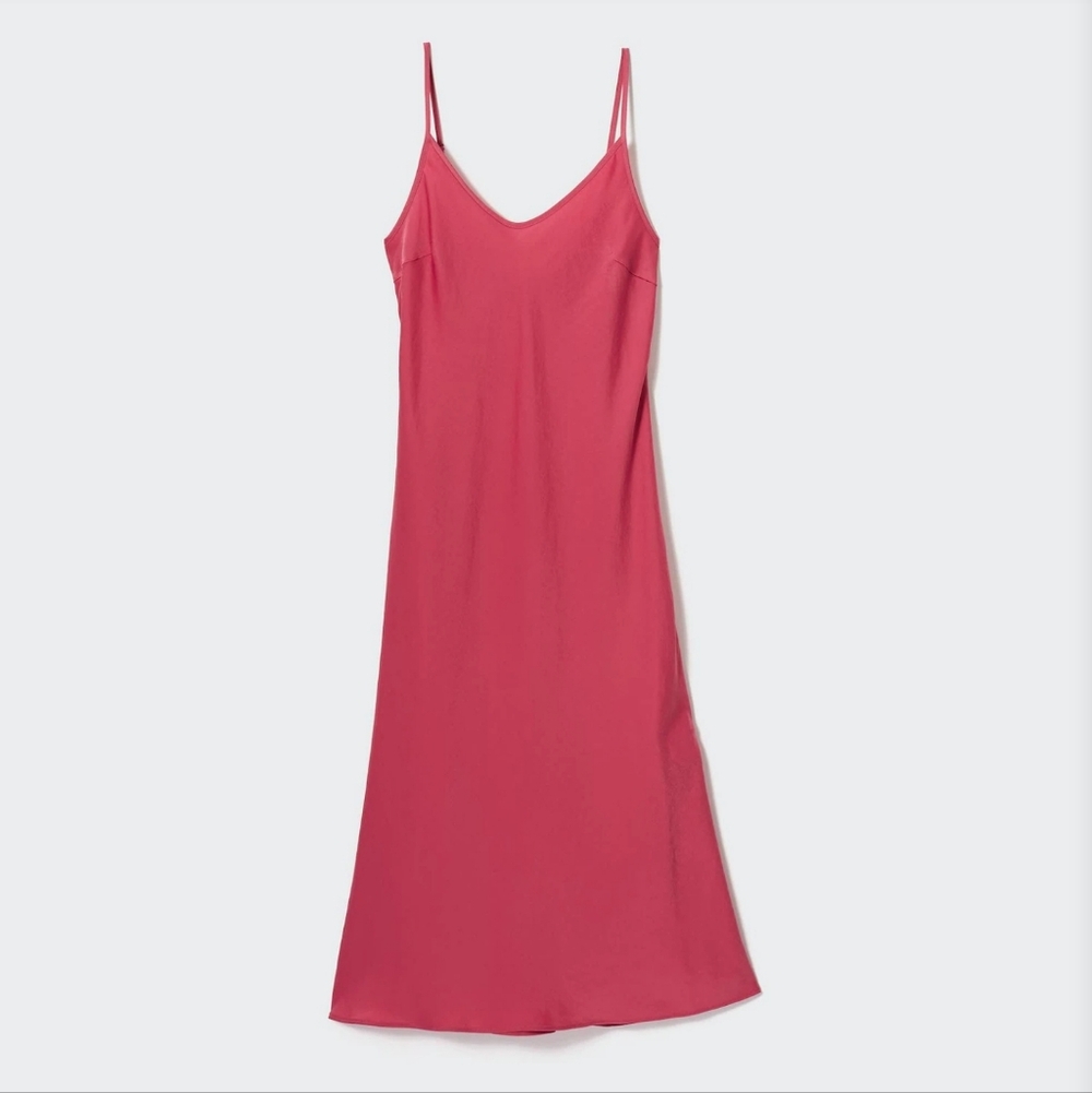 Uniqlo Coral Camisole Dress